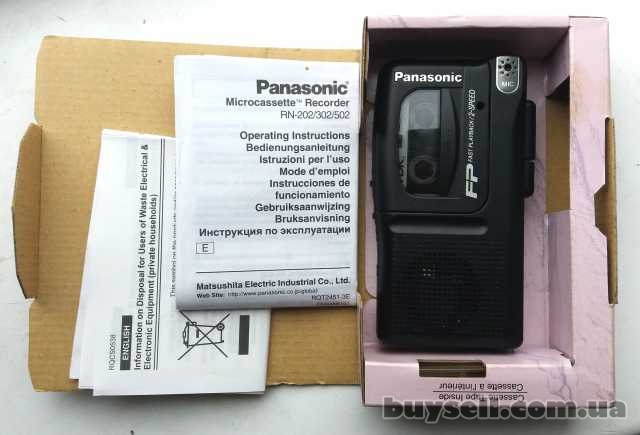 Микрокассетный 2-скоростной диктофон Panasonic RN-202 (Япония), Днепропетровск, 600 грн
