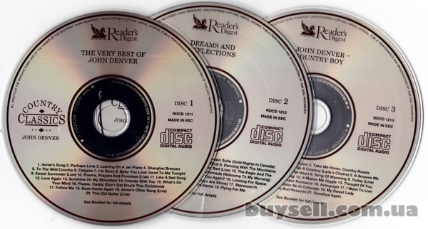 John Denver – Country Classics ( 3CD), Винница, 330 грн