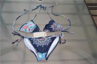 Купальник Emilio Pucci Printed Triangle Top String Bikini,  оригинал