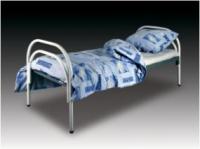 Металлические кровати с ДСП спинками для больниц,  кровати для гостини