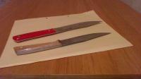 Ножи кухонные из нержавеющей.  стали,  длина лезвия 16 см,