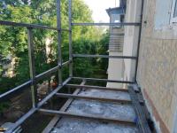 Расширение балкона с выносом по плите до 30 см