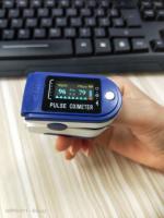 Электронный пульсоксиметр на палец Pulse Oximeter (Гарантия 12 месяцев