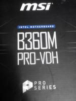 Материнская плата MSI B360M Pro-VDH (s1151,  Intel B360,  PCI-Ex16)