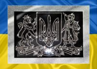 Картина зі страз Великий Герб України