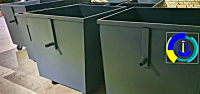 Мусорные баки 1, 1 м3 мусорные контейнеры для ТБО изготовление Днепр