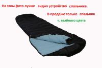 Пуховый спальный мешок кокон на рост до 210 см Экстрим вариант
