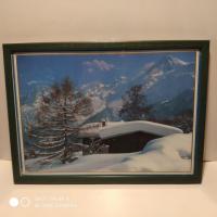 Продается картина &quot;Зима в горах&quot;