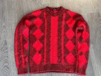 Продам вовняний светр Versace!  Оригінал!  Колір ярко- червоний.