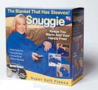 Плед с рукавами Snuggie Blanket (синий)