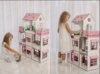 Дерев'яний ляльковий будиночок – мрія кожної дівчинки!