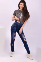Джеггинсы леггинсы выглядят как джинсы
