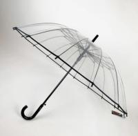 Прозрачный зонт трость 16спиц