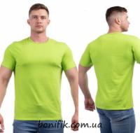 Салатневая мужская футболка (арт.  Ф 950155)