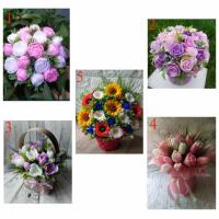Квіткове оформлення, квіткові композиції та букети з приголомшливим ар