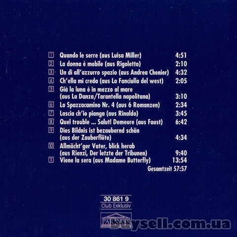 Audio CD  Die Grossen Tenöre (Stimmen,  Die Verzaubern)