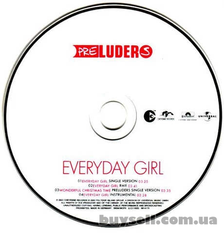 Audio CD Preluders – Everyday Girl