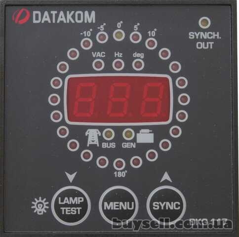 DATAKOM DKG-117 синхроскоп и контроллер синхронизующего реле
