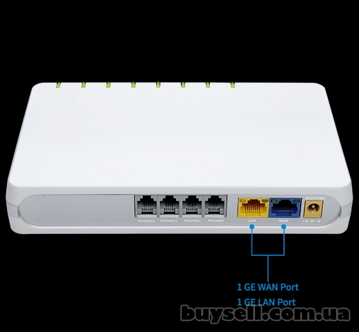 FLYING VOICE G504,  VOIP-шлюз,  4 порти FXS