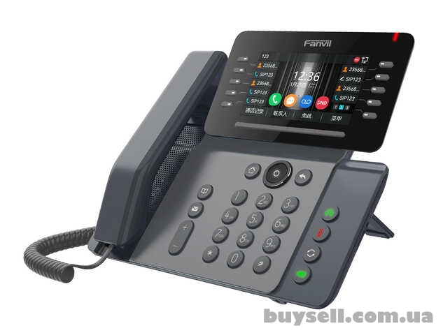 Fanvil V65, sip телефон, 20 sip-акаунтів, 10 клавіш DSS, Bluetooth 5.0