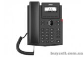 Fanvil X301P Entry Level, sip телефон 2 SIP акаунти, HD аудіо, PoE