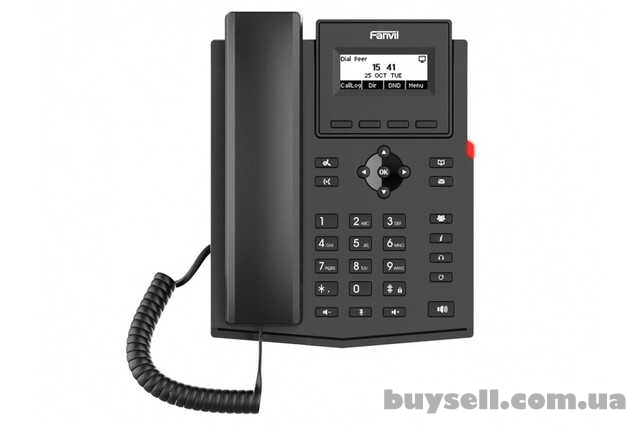 Fanvil X301P Entry Level, sip телефон 2 SIP акаунти, HD аудіо, PoE