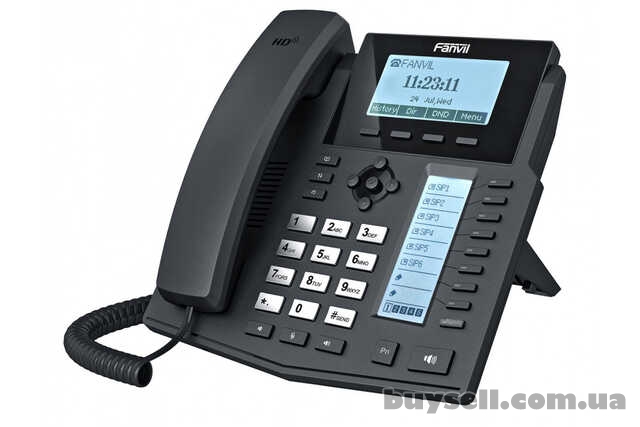 Fanvil X5U-R,  sip телефон 16 SIP акаунтів,  USB, PoE (запись разговор