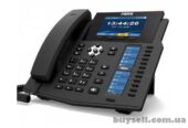 Fanvil X6U, sip телефон преміум класу, 20 SIP-акаунтів, RJ9, USB, PoE