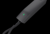 Grandstream GHP611 Black, готельний ip-телефон, 2 sip-акаунти, PoE