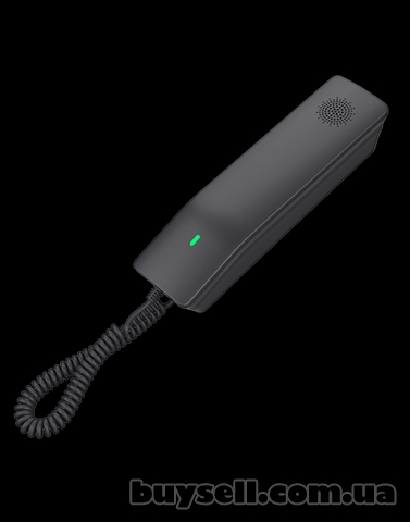 Grandstream GHP611 Black, готельний ip-телефон, 2 sip-акаунти, PoE