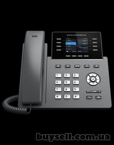 Grandstream GRP2624, ip телефон, 4 SIP акаунтів, 8BLF, 2,8-дюймовий РК