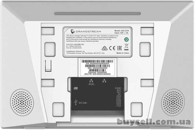Grandstream GSC3570,  sip-відеодомофон із сенсорним екраном,  4 sip