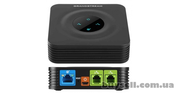 Grandstream HT802,  телефонний адаптер,  2xFXS,  1xLAN