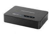 Grandstream HT814,  телефонний адаптер,  4xFXS,  1xLAN,  1xWAN,  (1GbE