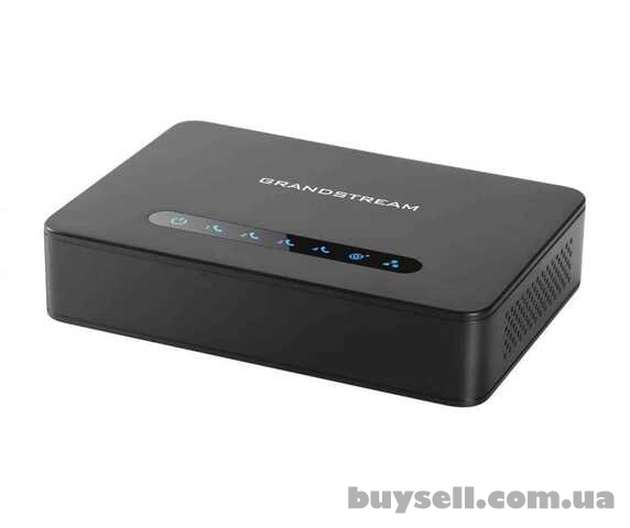 Grandstream HT814,  телефонний адаптер,  4xFXS,  1xLAN,  1xWAN,  (1GbE