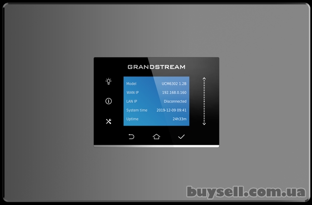 Grandstream UCM6301,  ip атс,  до 500 абонентів/75 одночасних викликів