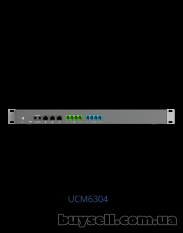 Grandstream UCM6304, ip атс, до 2000 абонентів/300 одночасних викликів