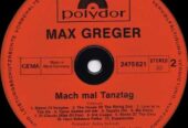 Jazz LP Max Greger – Mach Mal Tanztag