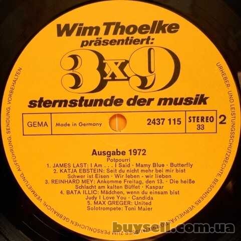 LP James Last,  Chris Roberts,  Roy Black,  Max Greger и др.