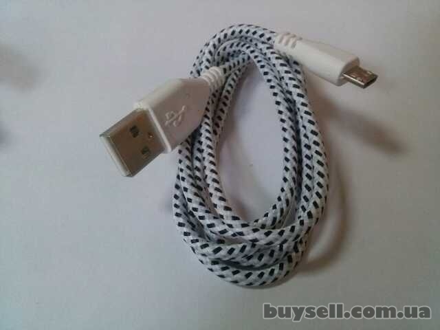 Micro USB 2. 0 Кабель 1 метр шнур плетенный