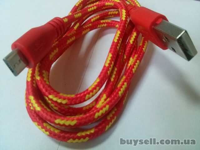 Micro USB 2. 0 Кабель 1 метр шнур плетенный
