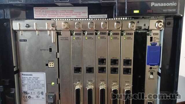 Panasonic KX-TDA100UA, цифрова атс, 56 внутрішніх аналогових ліній