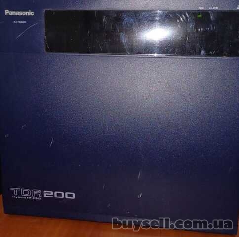 Panasonic KX-TDA200UA,  цифрова атс,  16міських/8 системних/72 внутр
