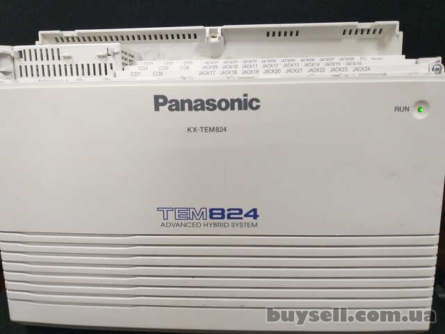 Panasonic KX-TEM824UA, аналогова атс, конфігурація: 6 зовніш/16 внутр