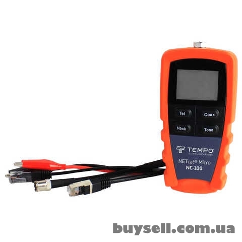 Tempo NETcat Micro NC-100, кабельний тестер витої пари RJ45 / RJ12