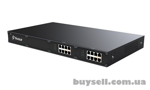 Yeastar S100,  ip атс,  100 sip,  модульне розширення:  16 FXO/FXS,  8