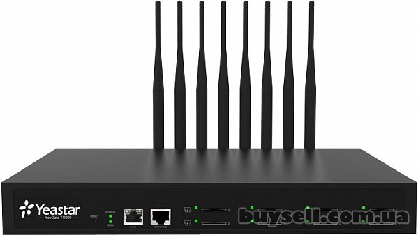 Yeastar TG800G, VoIP-GSM-шлюз с поддержкой 8-ми GSM-линий