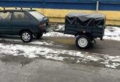 Новий причіп автомобільний 150х130х40 від виробника "Дніпро"