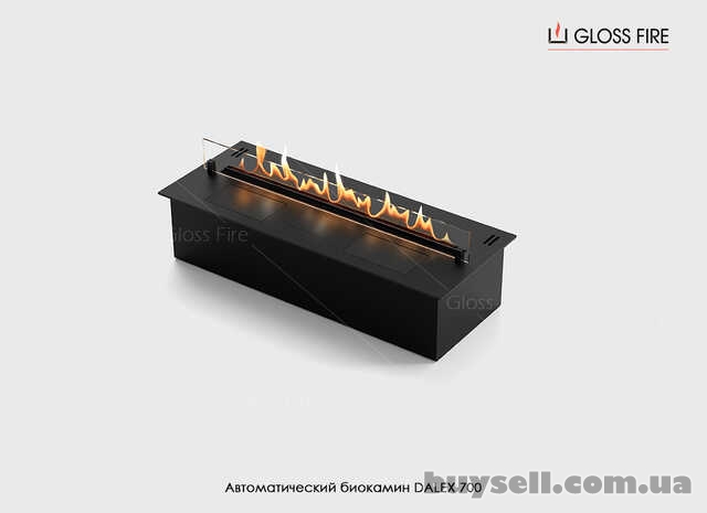 Автоматичний біокамін Dalex Steel 700 Gloss Fire