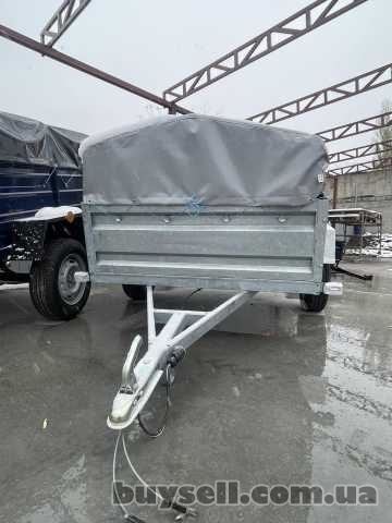 Новий причіп оцинкований 200х130х40 "Дніпро"